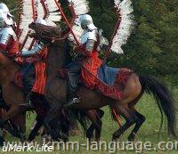 Polish winged hussar